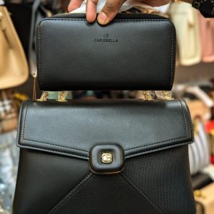 Elegant Style Black Color Bag - Purse